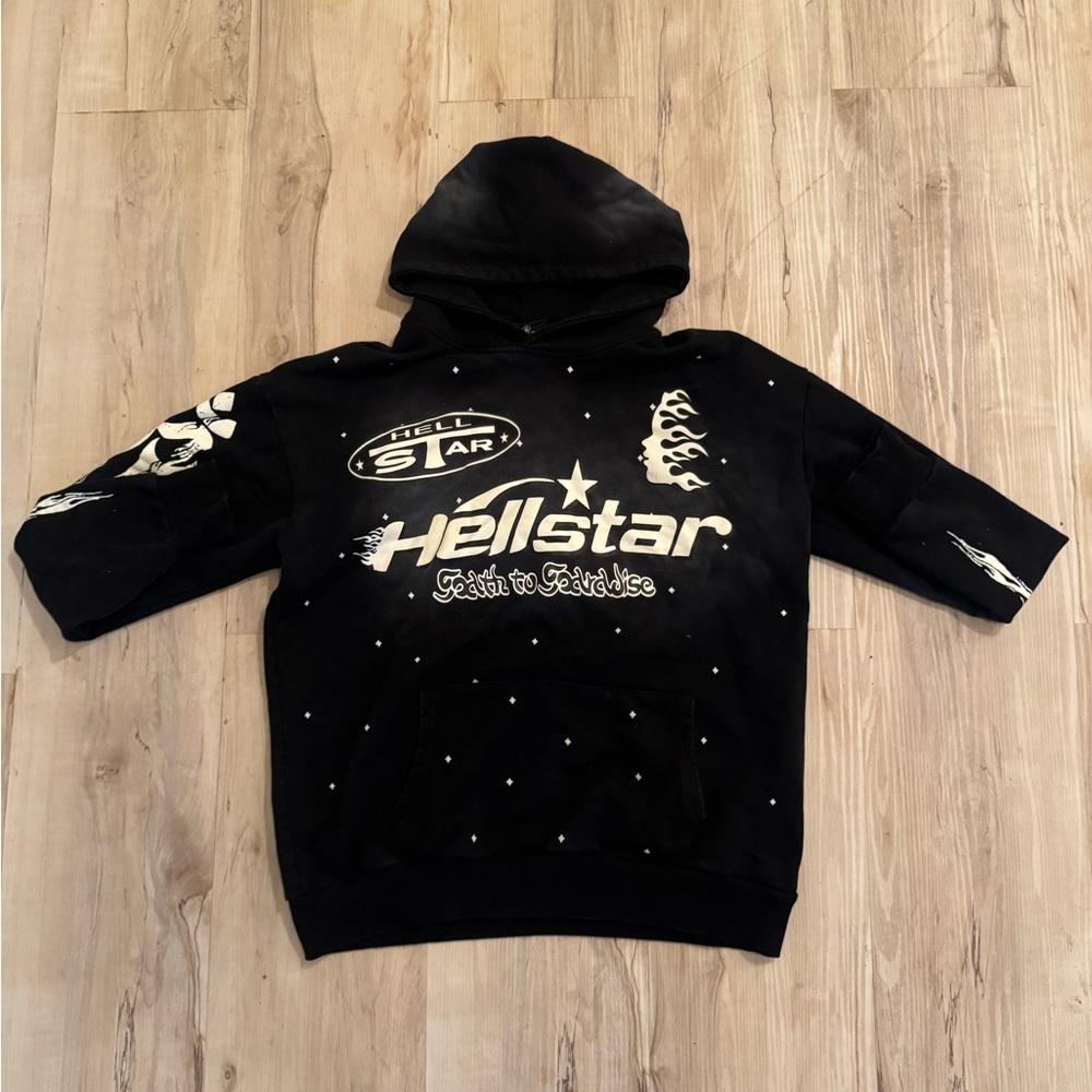 Hellstar Black Hoodie (Size L)